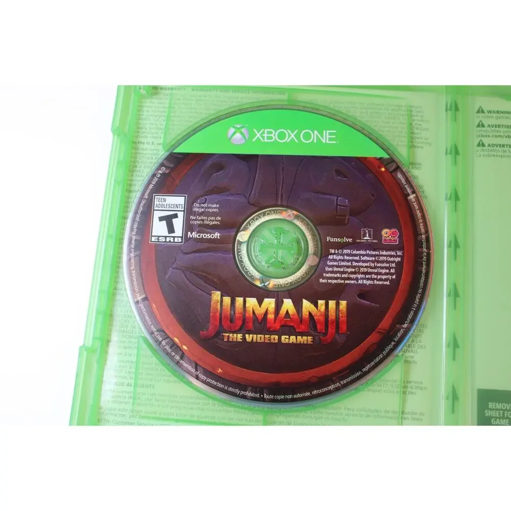 Jumanji: The Video Game (Microsoft Xbox One) Authentic, Tested/works