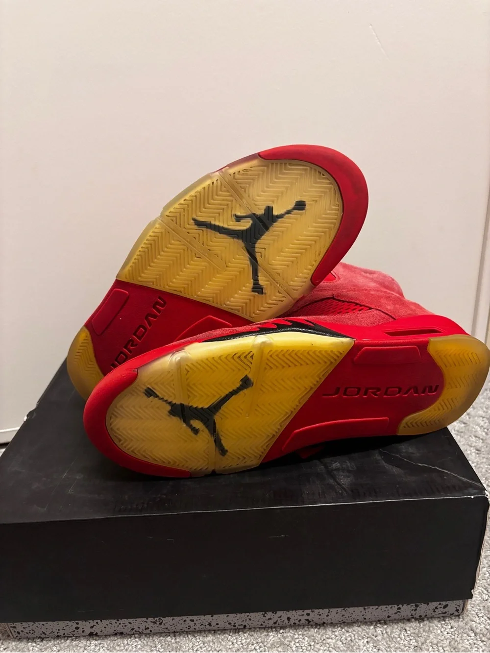 Jordan bold red