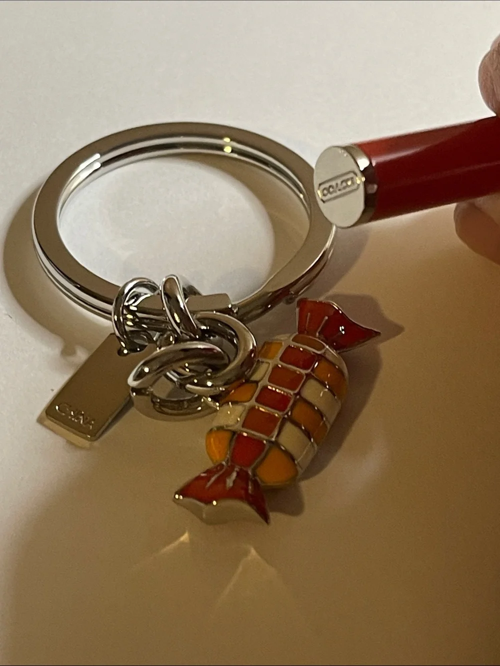 Coach keyring candy