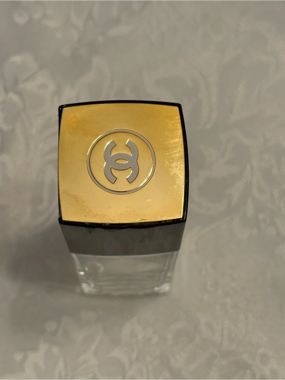 CHANEL N°5 Empty Perfume Bottle with Black Cap