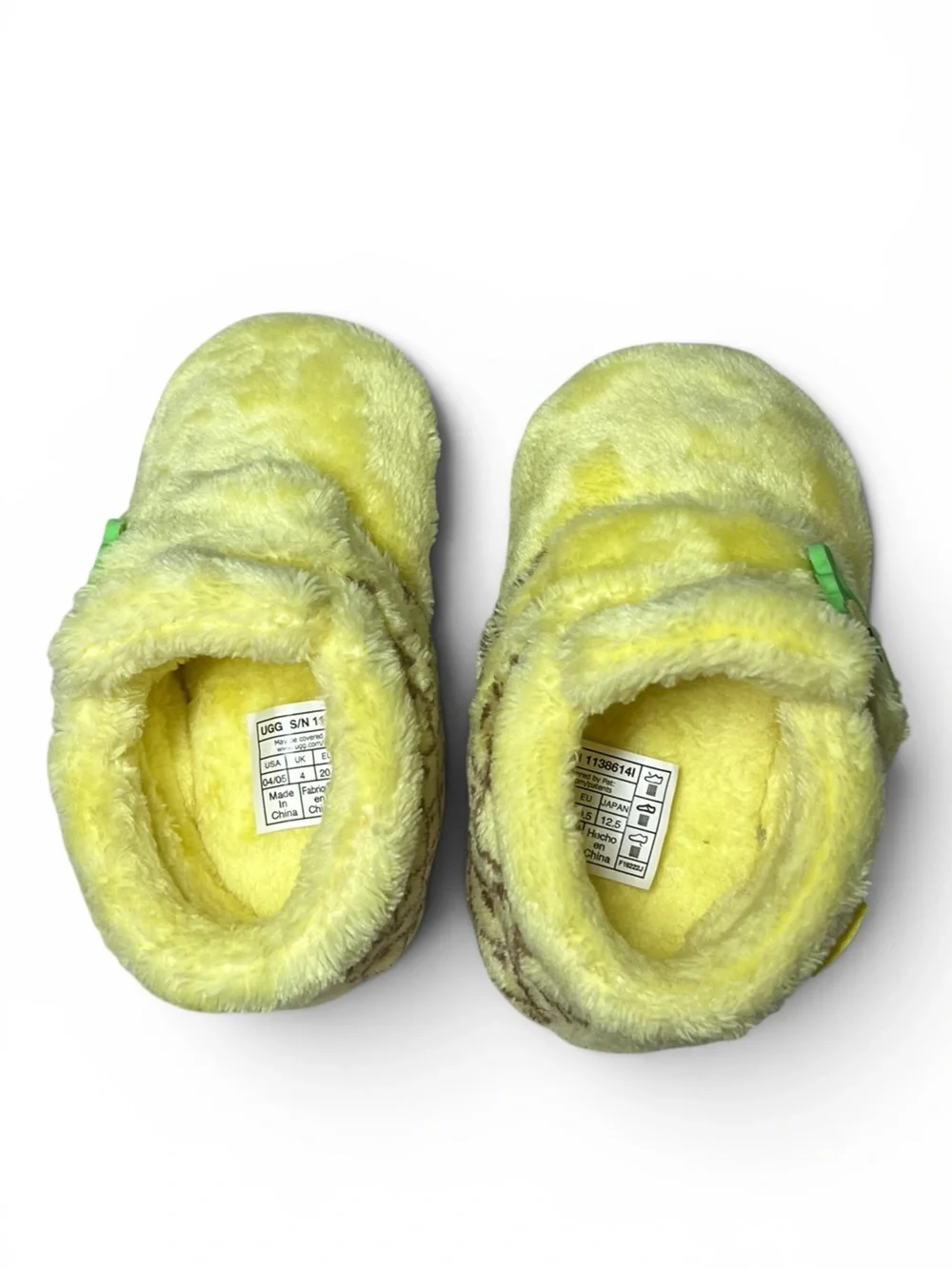 Ugg Bixbee Pineapple Stuffie Booties Slippers Sz 4/5