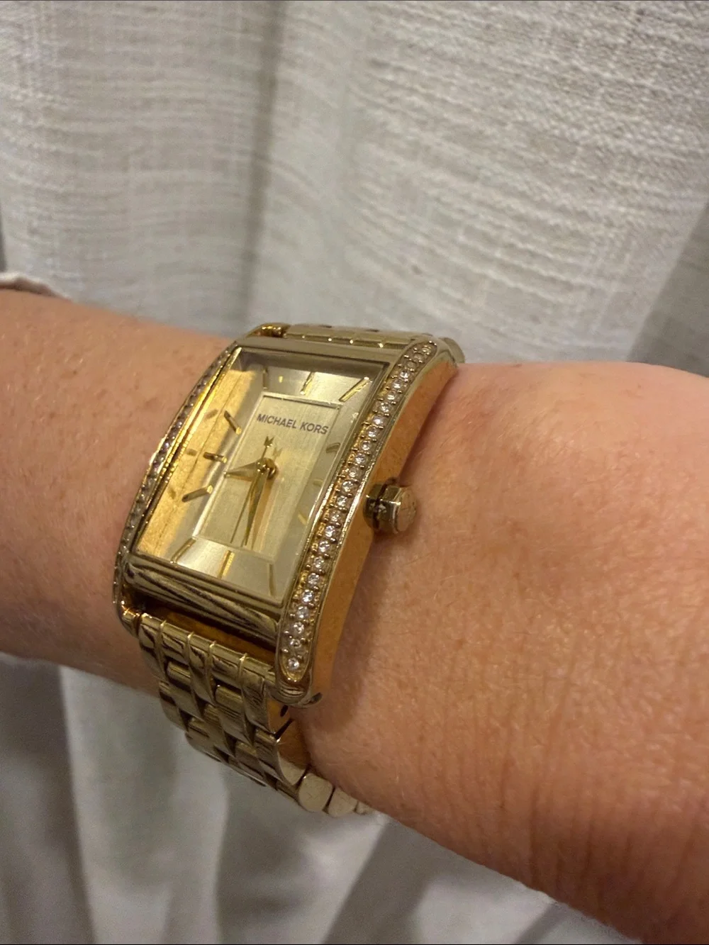 Michael Kors gold tone