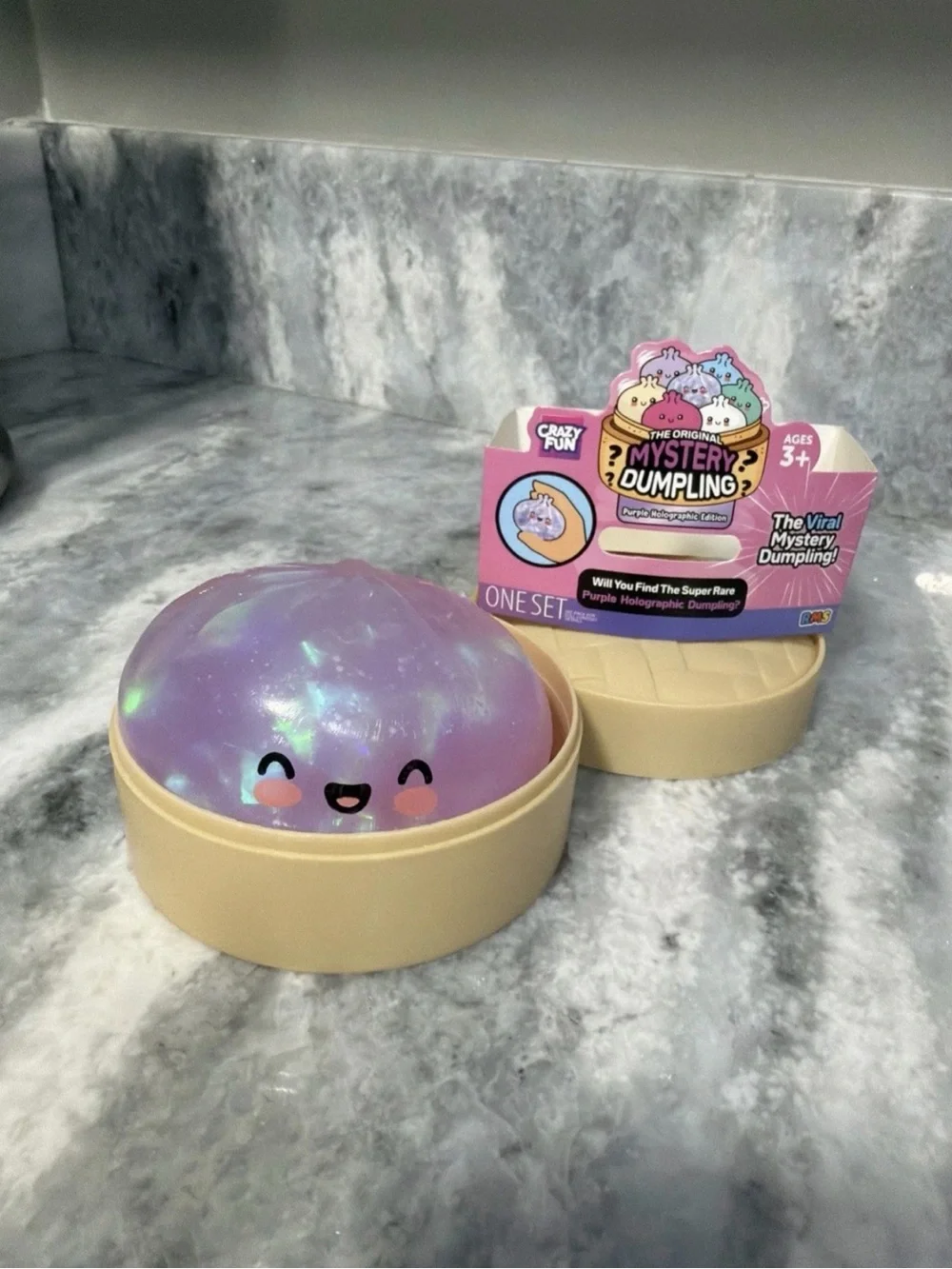 Super Rare Purple Holographic RMS Dumpling Limited Edition Rare Color