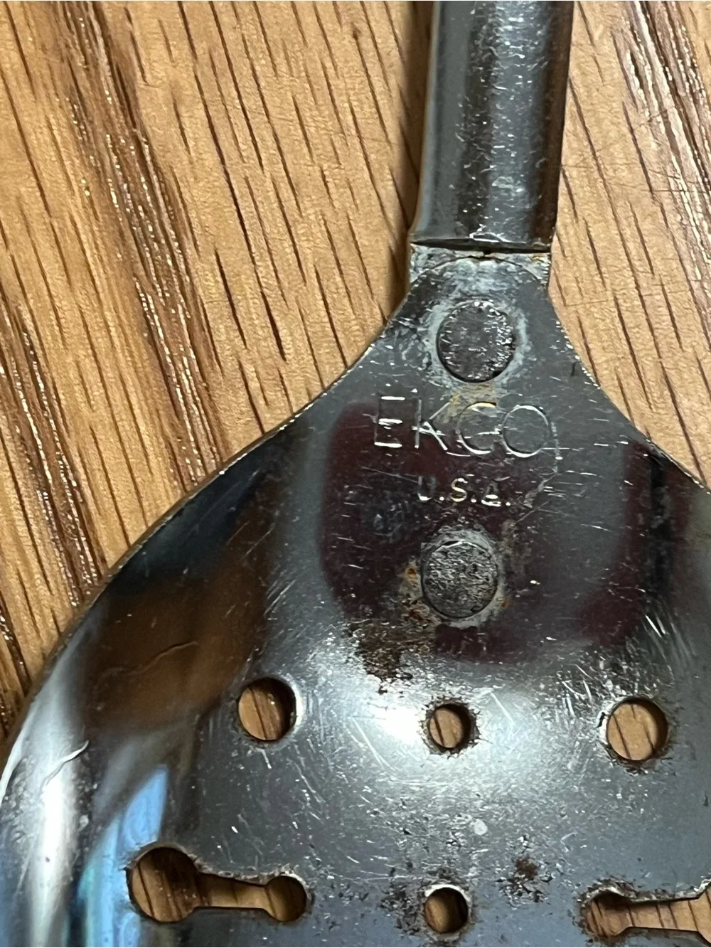 Ekco rust steel slotted