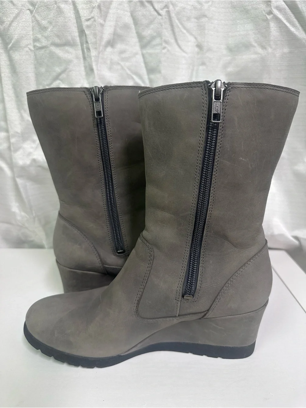 UGG grey wedge