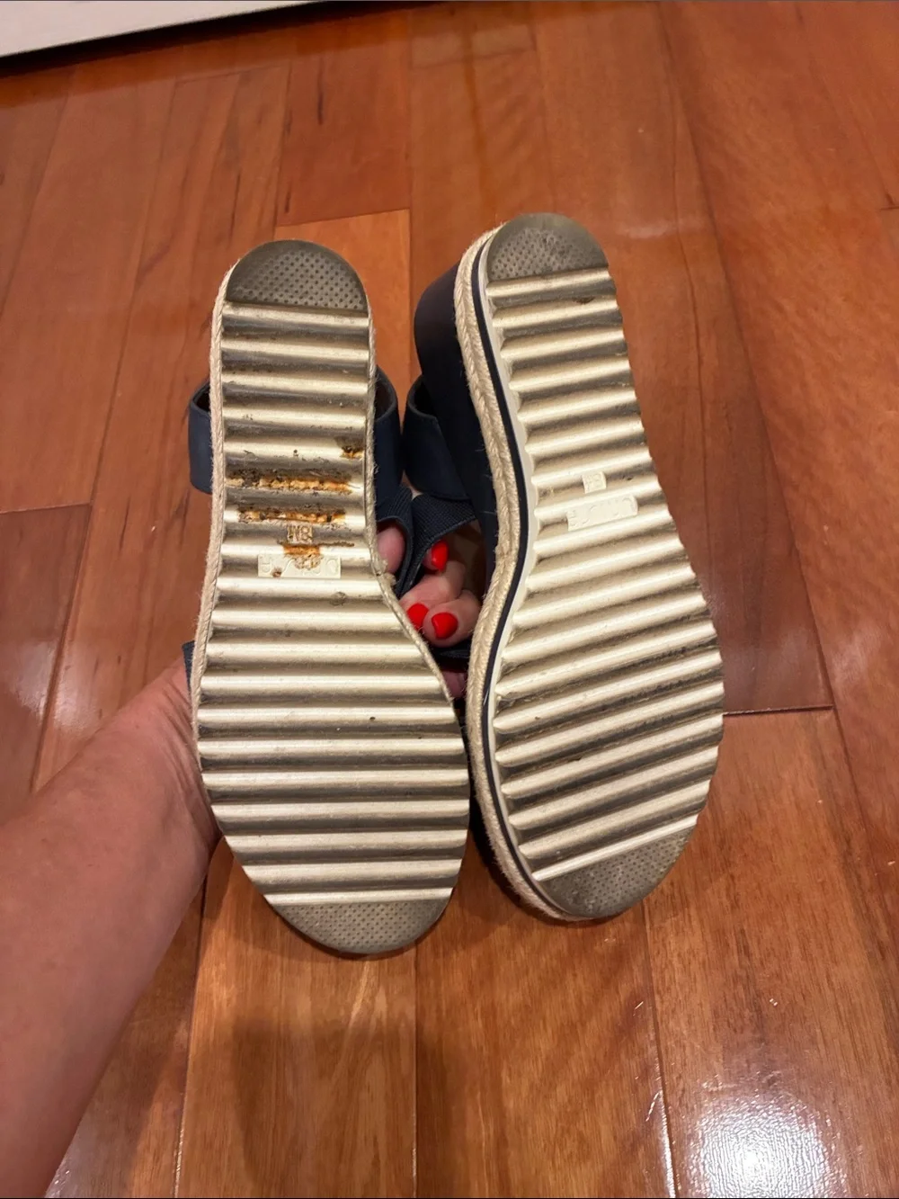 Unisa espadrille wide casual