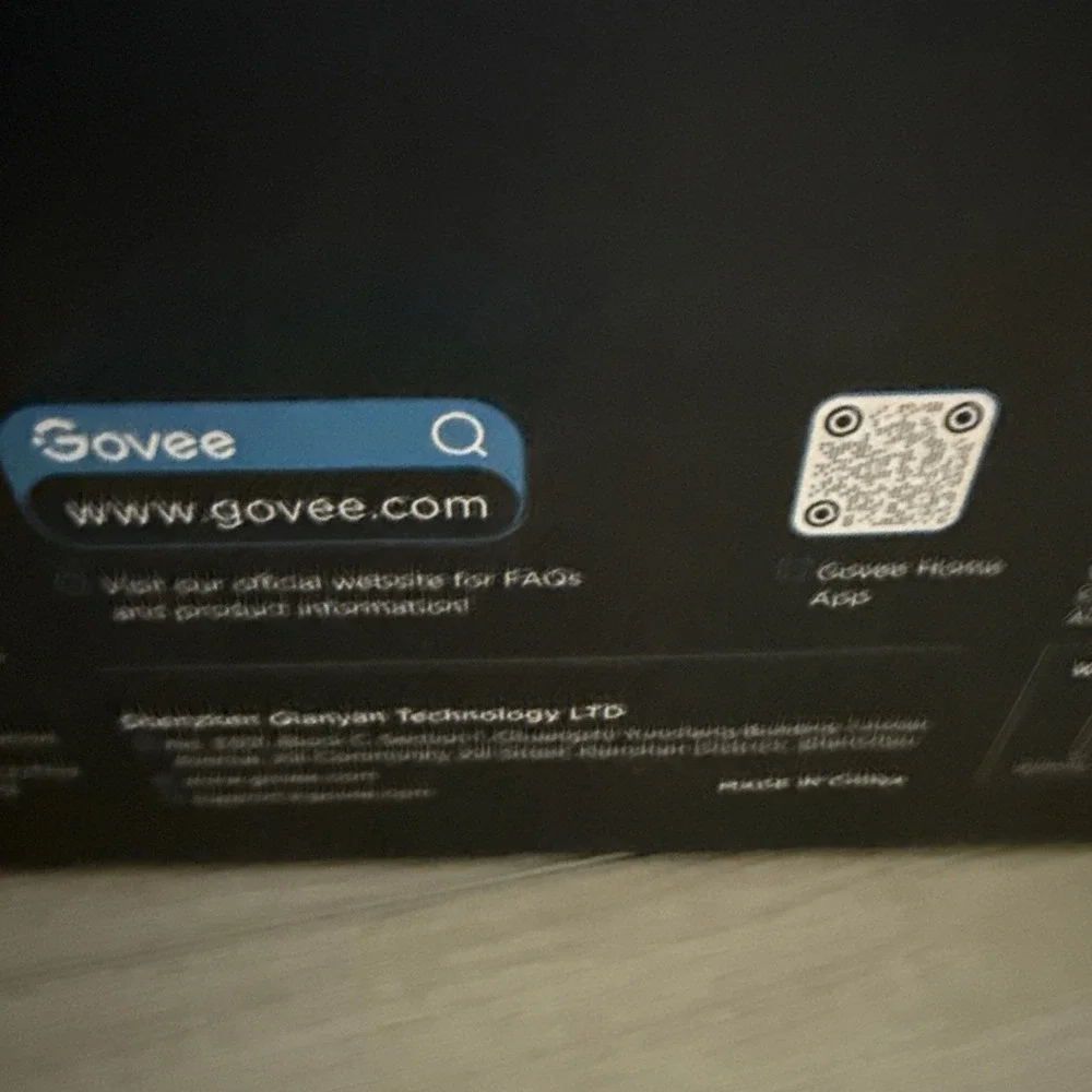 Govee open box