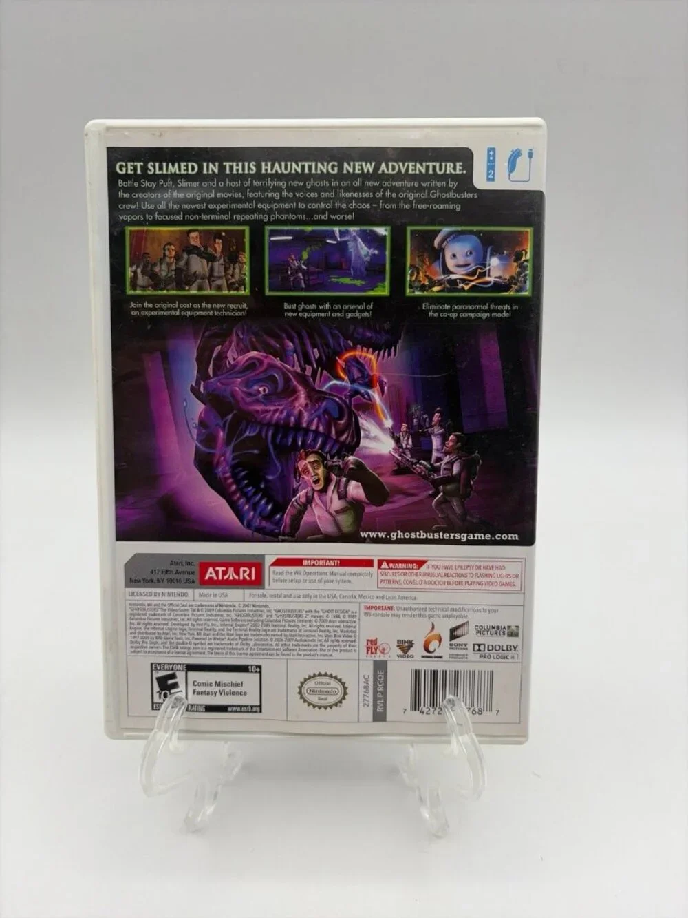 Nintendo ghostbusters video