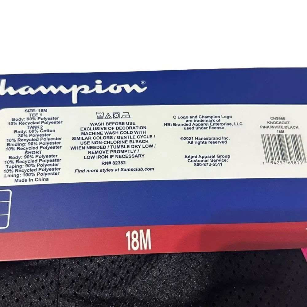 Champion color heat set