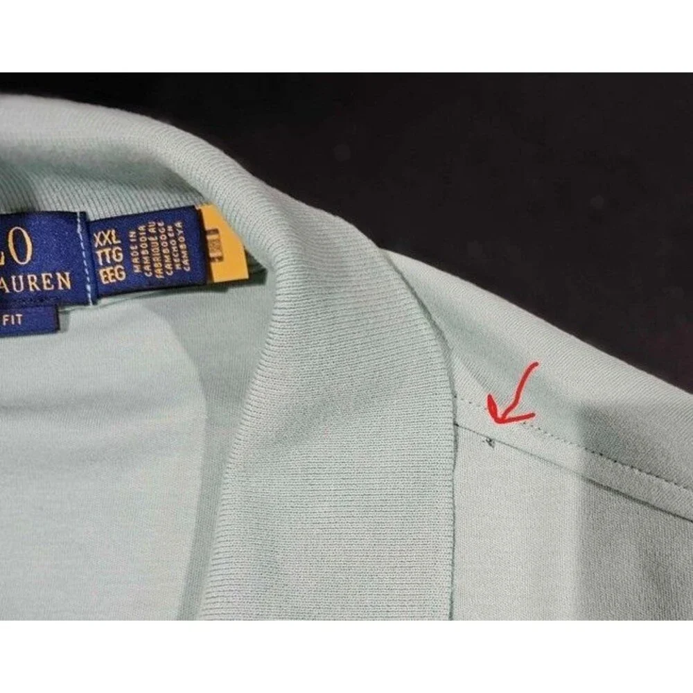 Ralph Lauren welcome seafoam