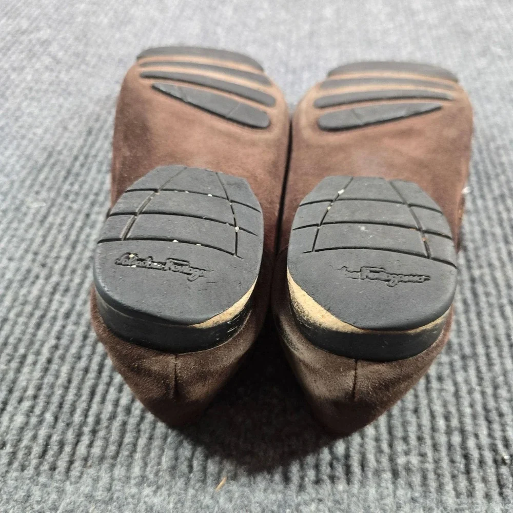 Salvatore Ferragamo brown good
