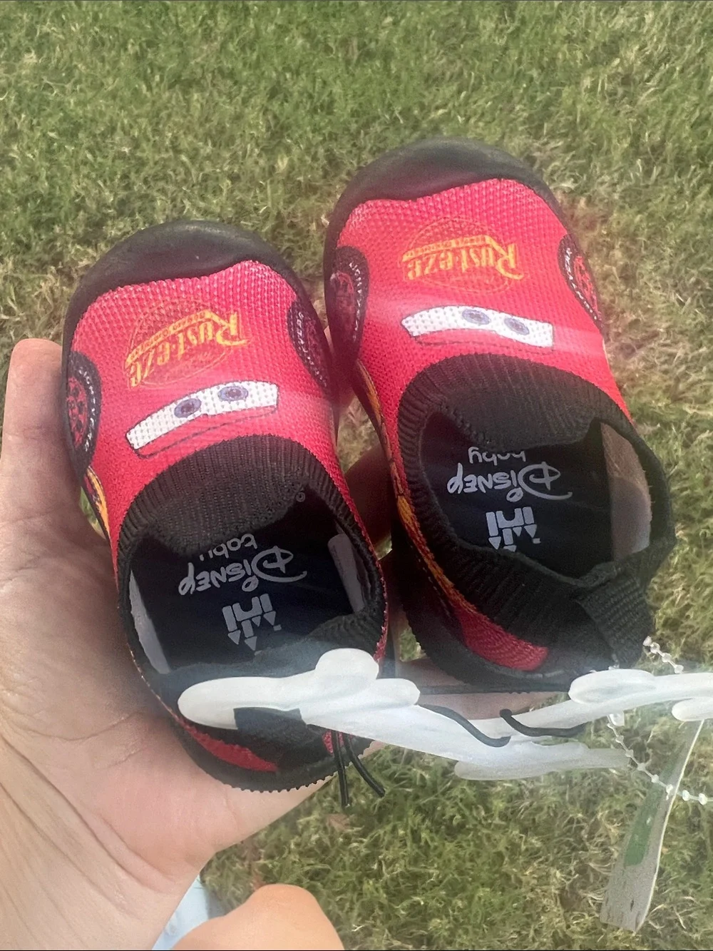 Disney Red Lightning McQueen Slip-On Baby Shoes