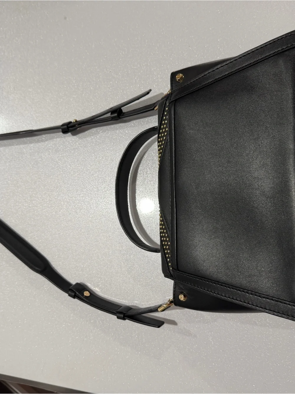 Michael Kors structured leather