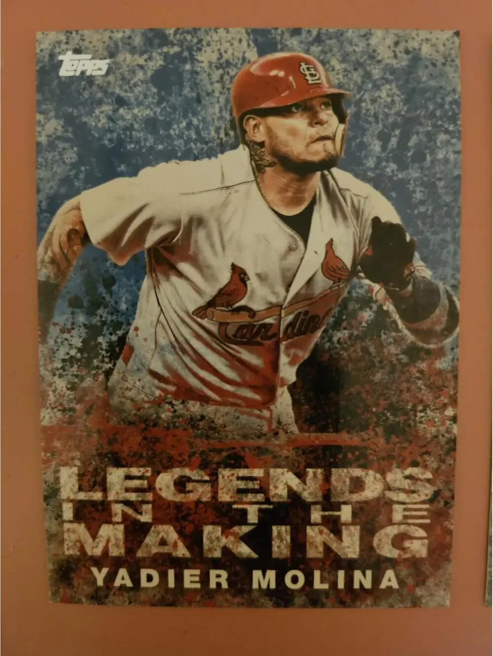 Yadier Malina BLUE 2018 Topps Update Legends in the Making #LITM-YM - RAW Mint