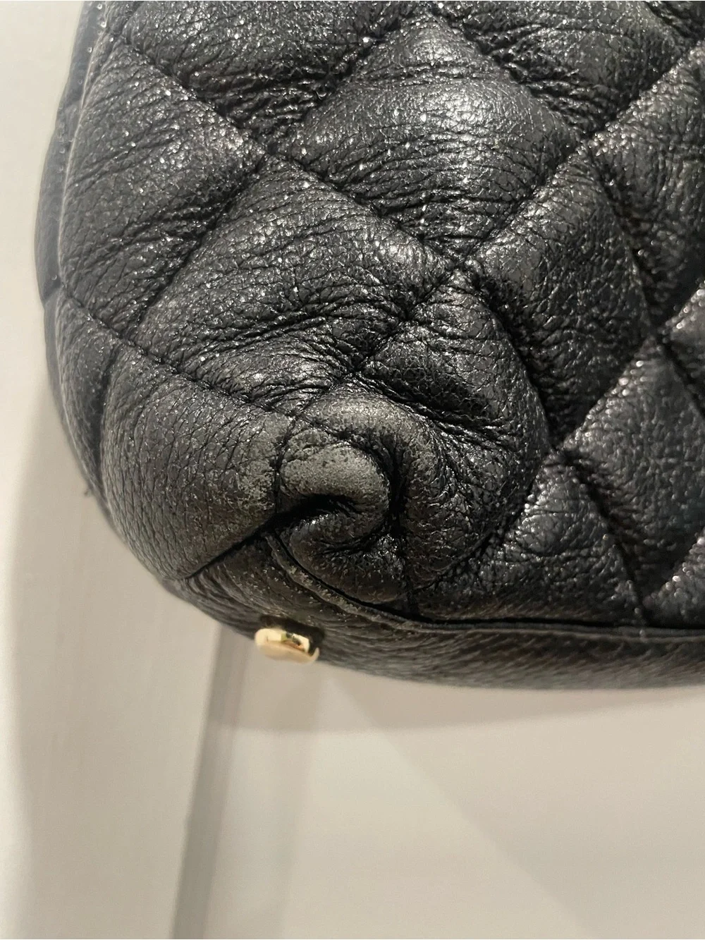 ♠️ Black Quilted Shoulder Tote Bag by Kate Spade ♠️