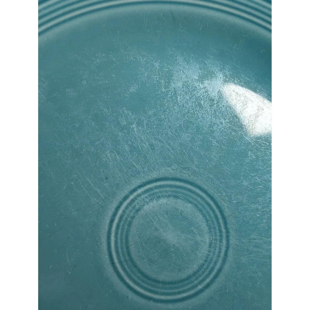 Homer Laughlin FiestaWare Turquoise Dinner Set of 3 Plates 10.5
