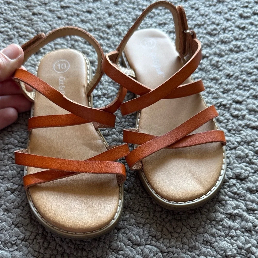 Cat & Jack girls strappy