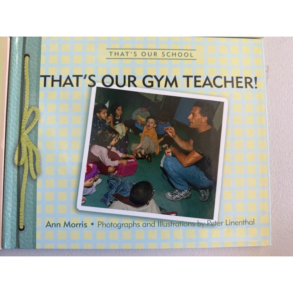That's Our School Book Set Ann Morris Peter Linenthal Teacher Nurse Librarian 6p