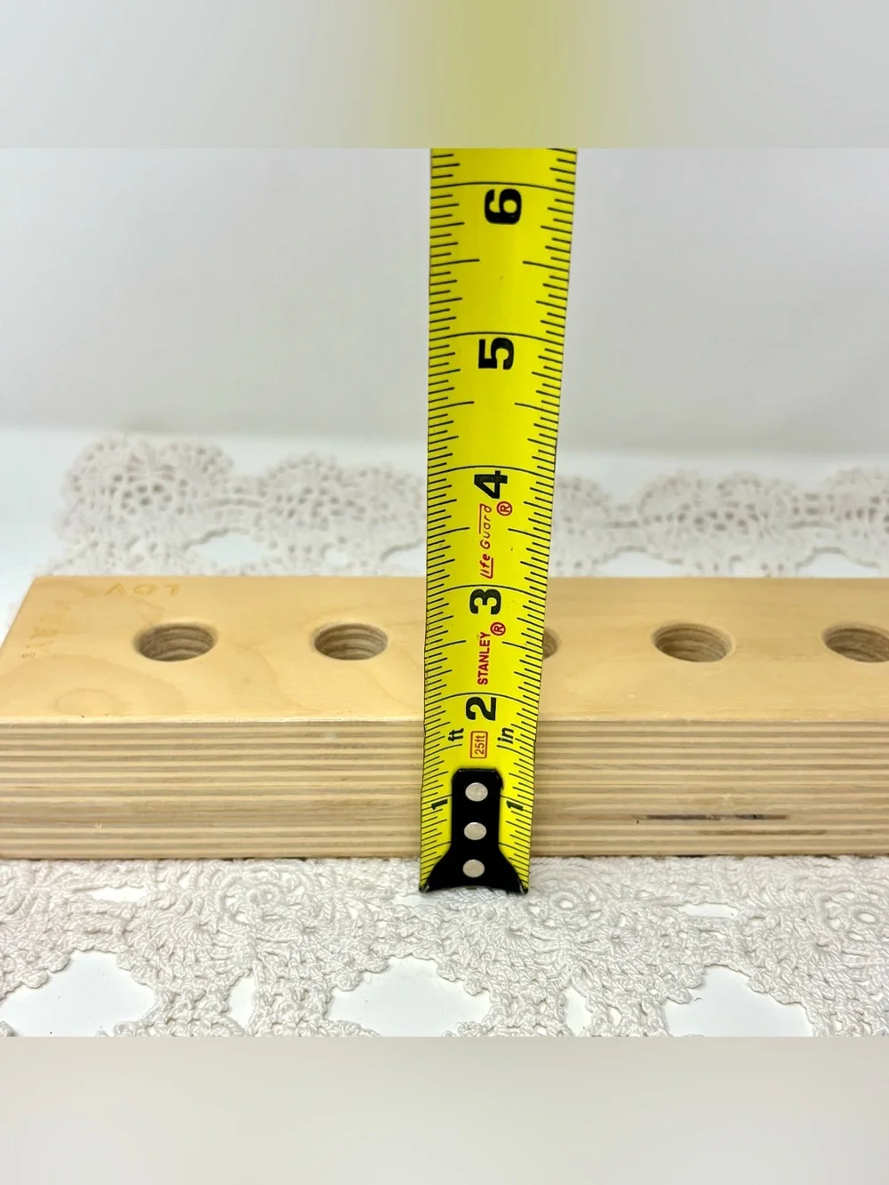 Lovevery Felt Flowers In A Row w/Wood Stand The Helper Play Kit Montessori Toy