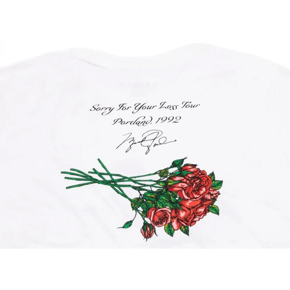 NEW Jordan Brand Sorry Crew Sz XL White T-Shirt DQ7390-100