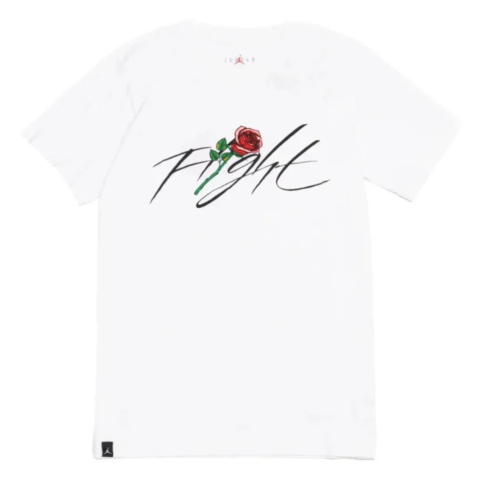 NEW Jordan Brand Sorry Crew Sz XL White T-Shirt DQ7390-100