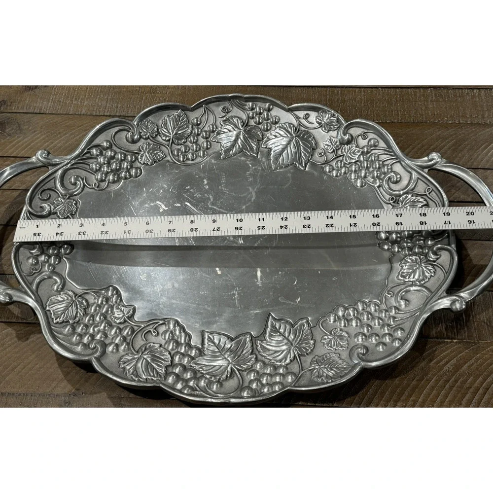 Lenox 15 pewter handled