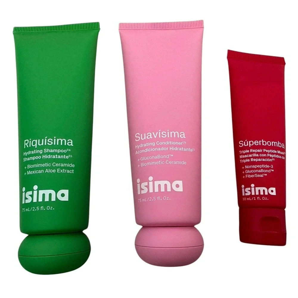 Isima Shakira Superisima Hair Care Discovery Kit Travel Size Hydrating Pouch