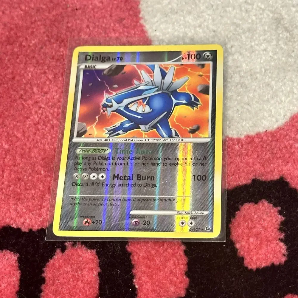Dialga #6 – Pokémon Platinum – Reverse Holo – As Pictured