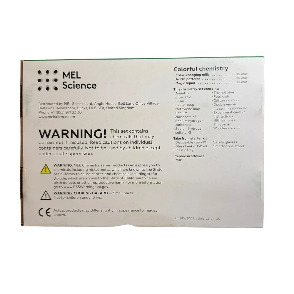 MEL‎ Science Colorful Chemistry Educational Science Kit STEM Experiment
