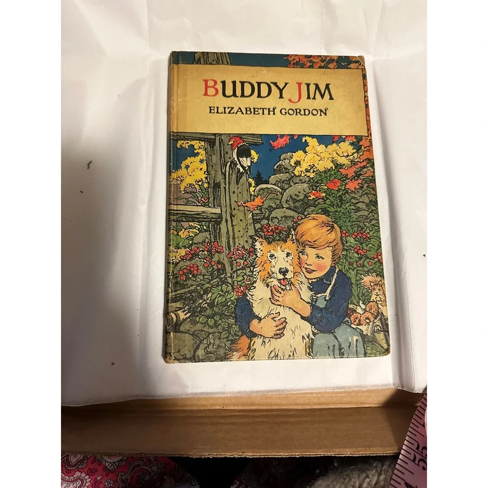 Buddy Jim by Elizabeth Gordon‎ 1922 copyright color illustrations