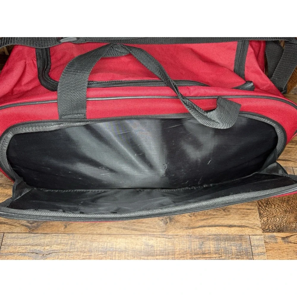 Jeep red duffel