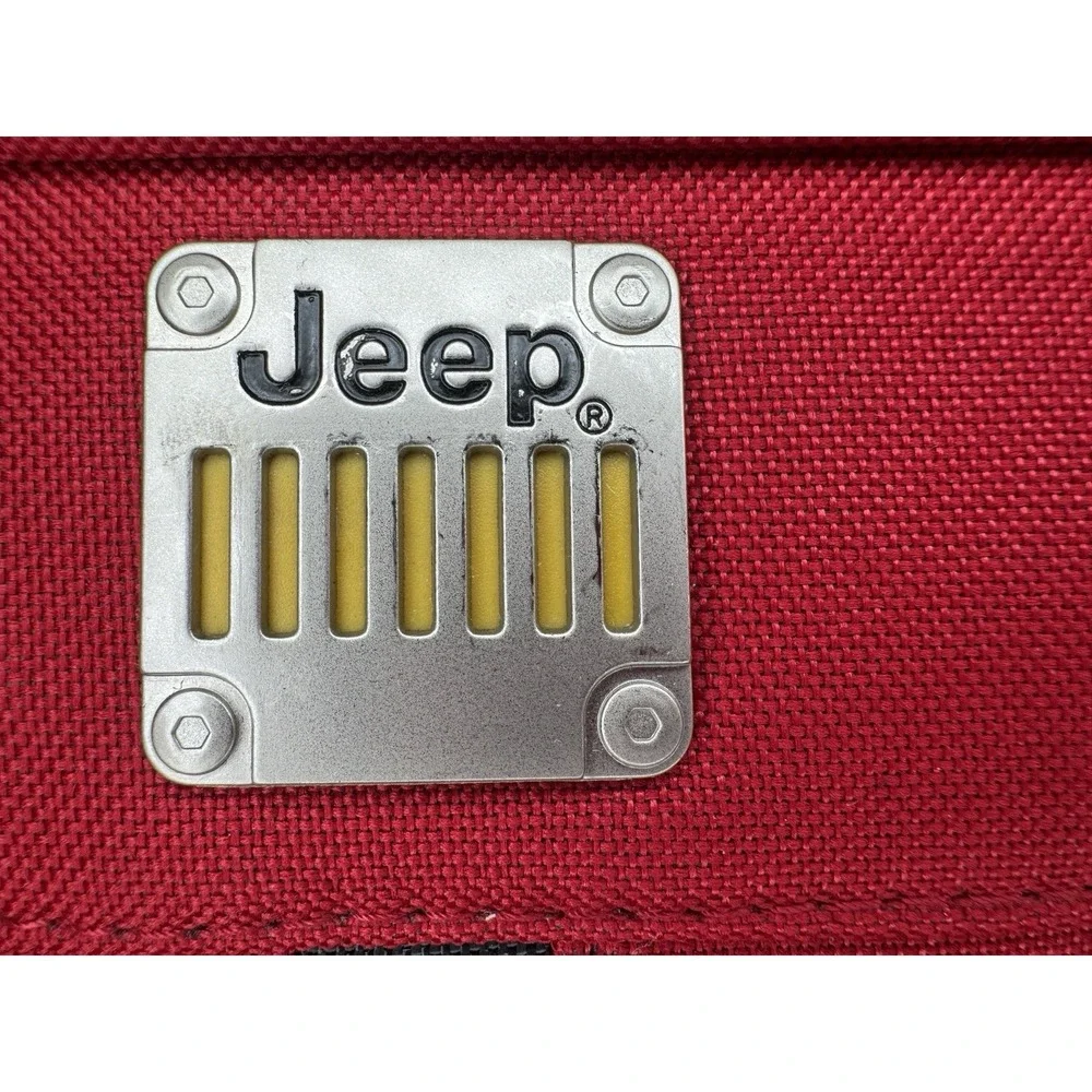 Jeep red duffel