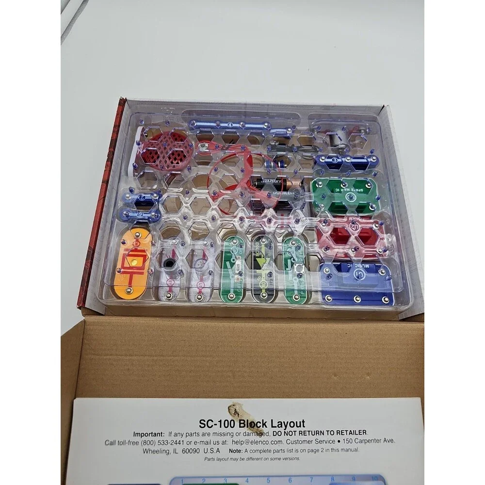 2 Snap Circuits Skill Builder SB-125 and Jr. SC-100 Homeschool Complete Sets