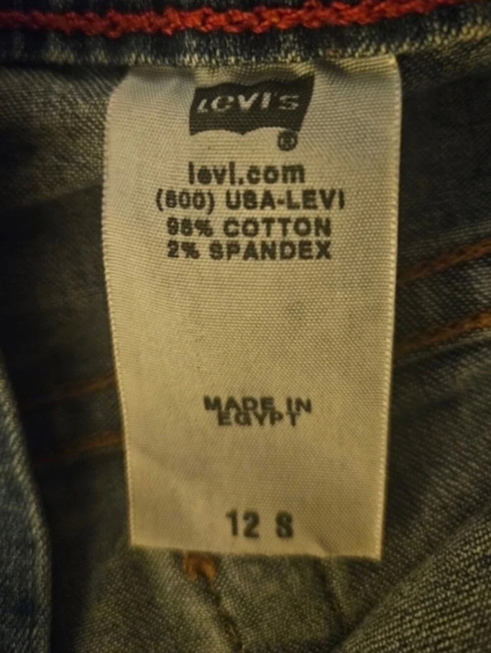 Levis high rise