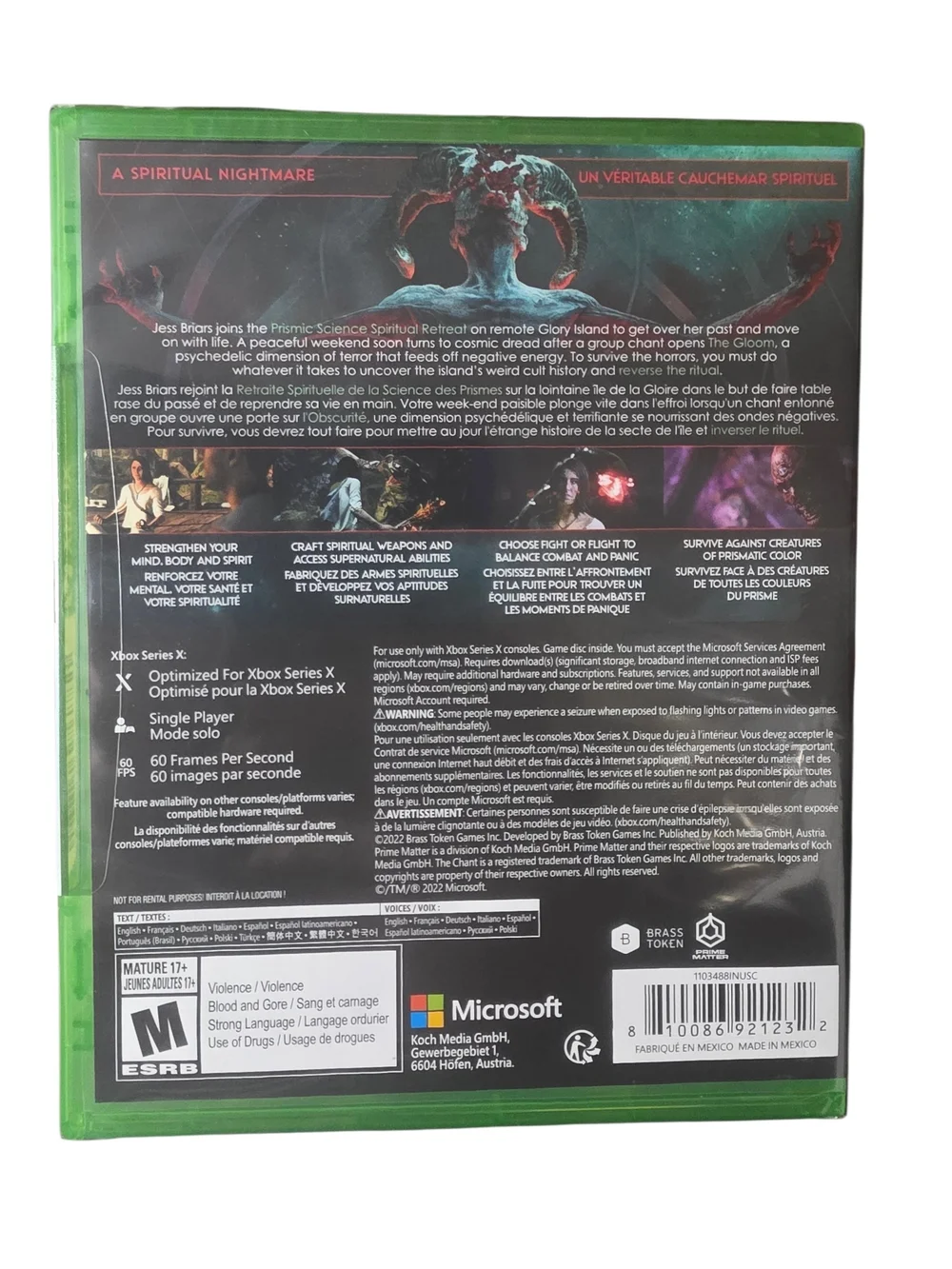 box Series X The Chant - Red & Black Cover