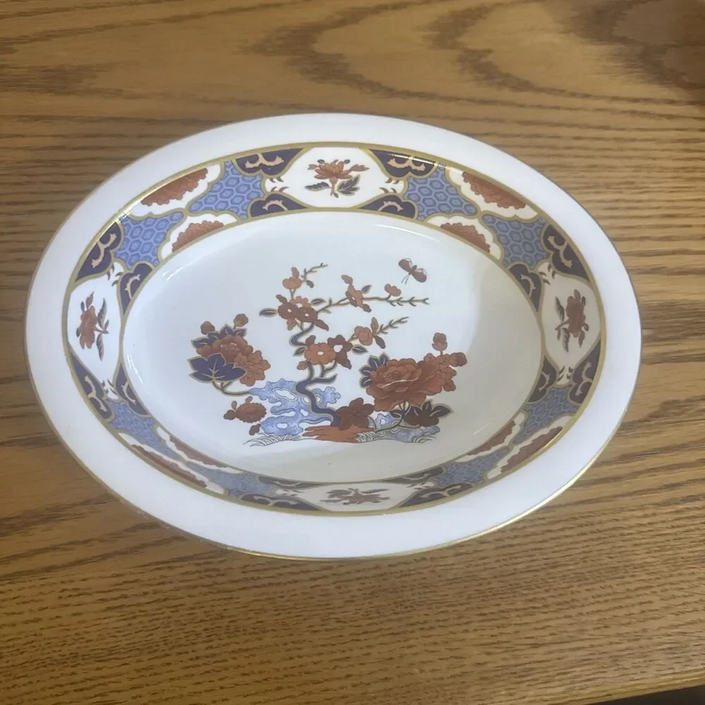 Spode Shima Fine bone china 9”oval Vegetable Bowl Y8172-E RARE READ