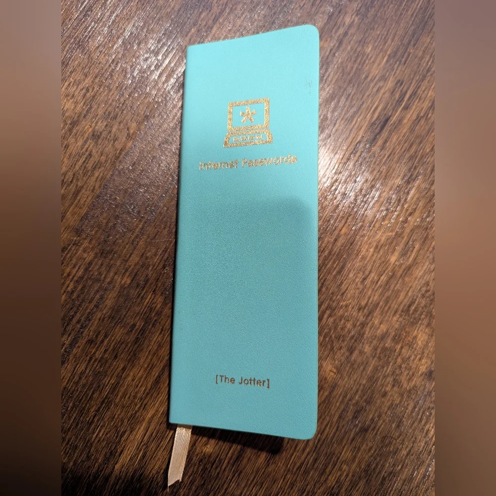 Teal Password book‎