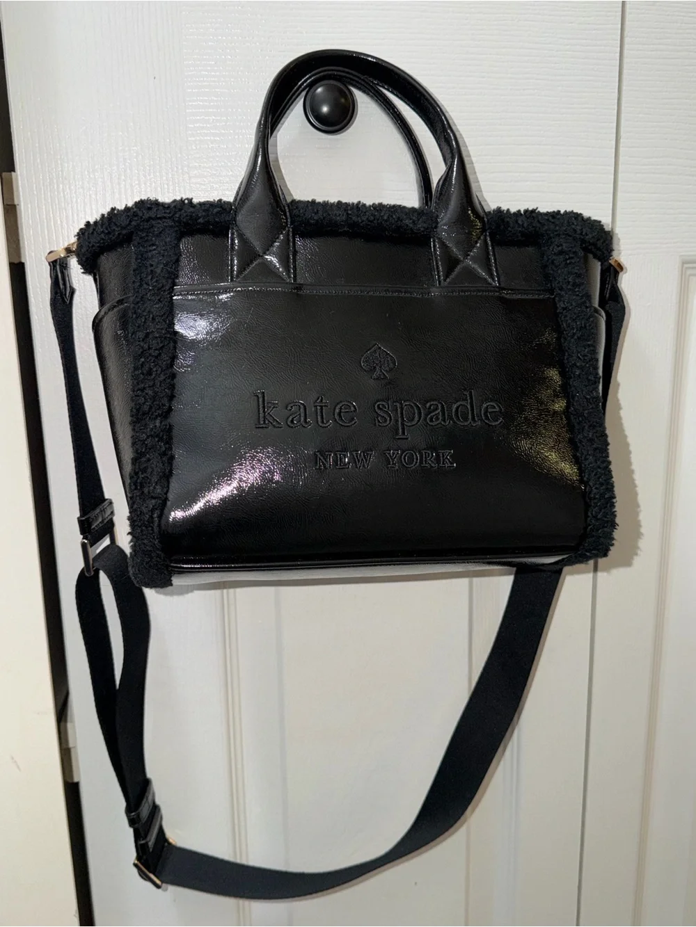 Kate Spade New York Jett Faux Shearling Small Tote