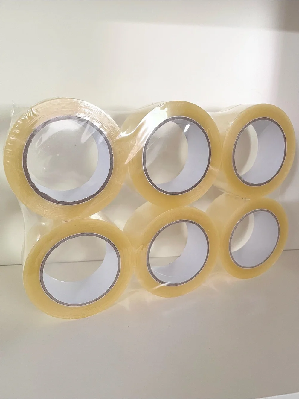 6 pack 110 yards rolls of packing tape