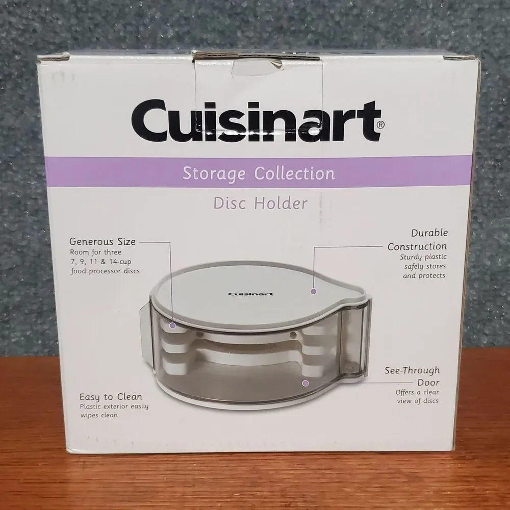 Cuisinart Food Processor Storage Collection Disc Holder - Model DLC-DH New W/box