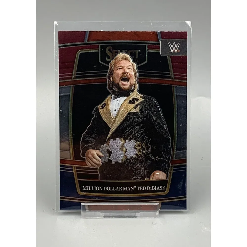2022 #88 Ted Dibiase‎ Panini Select WWE Legends Concourse Level Red and Blue