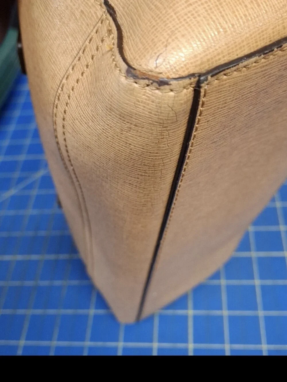 Coach tan leather