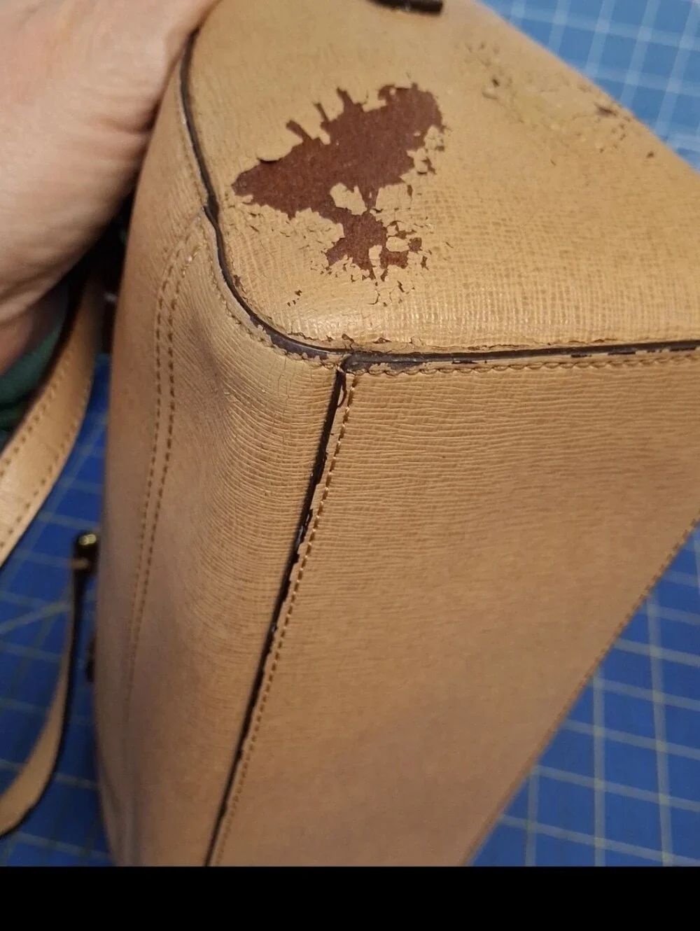 Coach tan leather