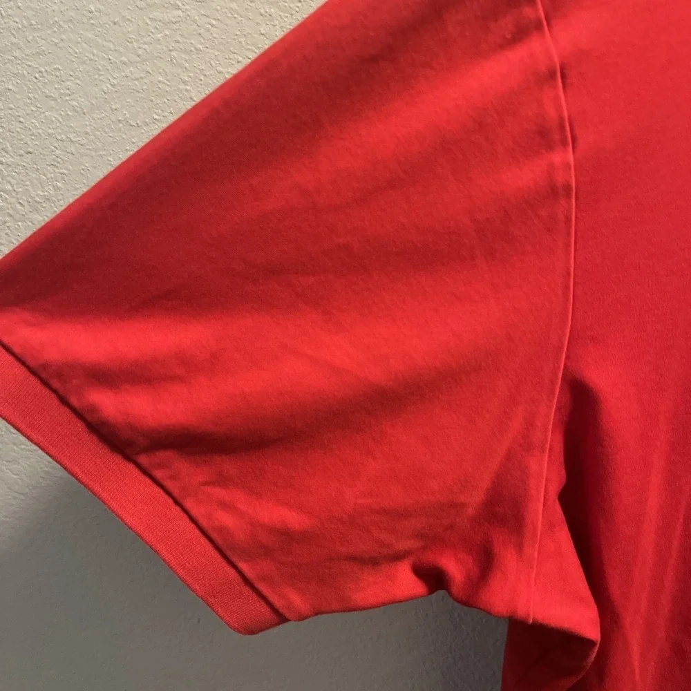 Polo Ralph Lauren Polo Shirt Men 3XB Big‎ Red Pima Interlock Flesh Pony Golf