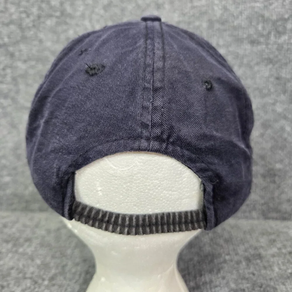 Rare Vintage POLO SPORT‎ Ralph Lauren Spell Out Hat Navy Blue Nylon YOUTH KIDS