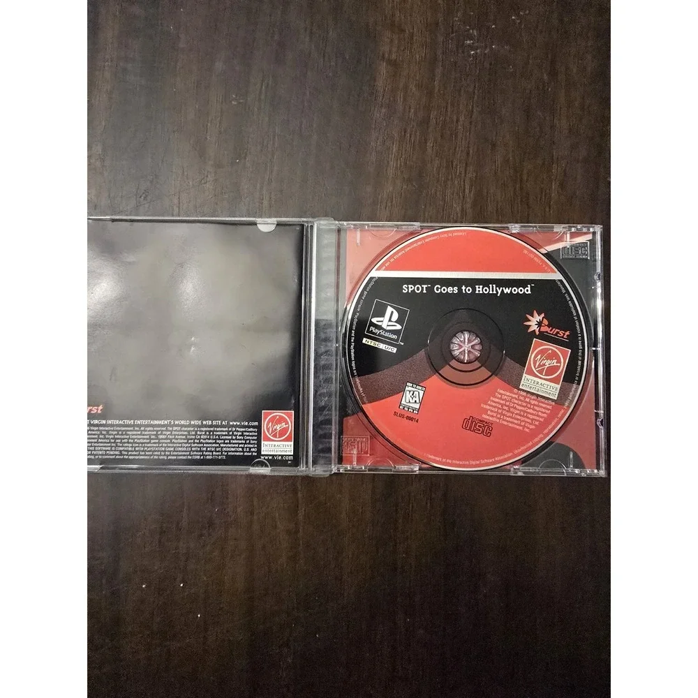 Spot Goes to Hollywood PS1, PlayStation 1 Game