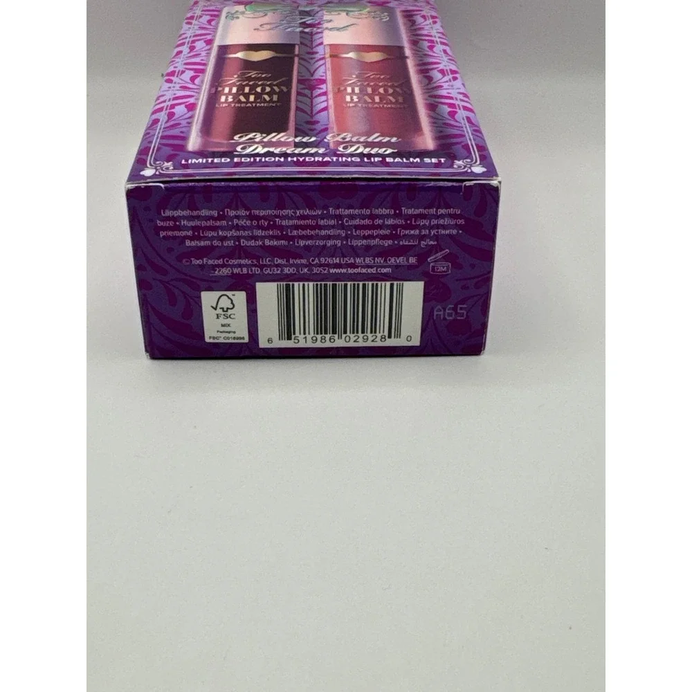 Too Faced pillow balm