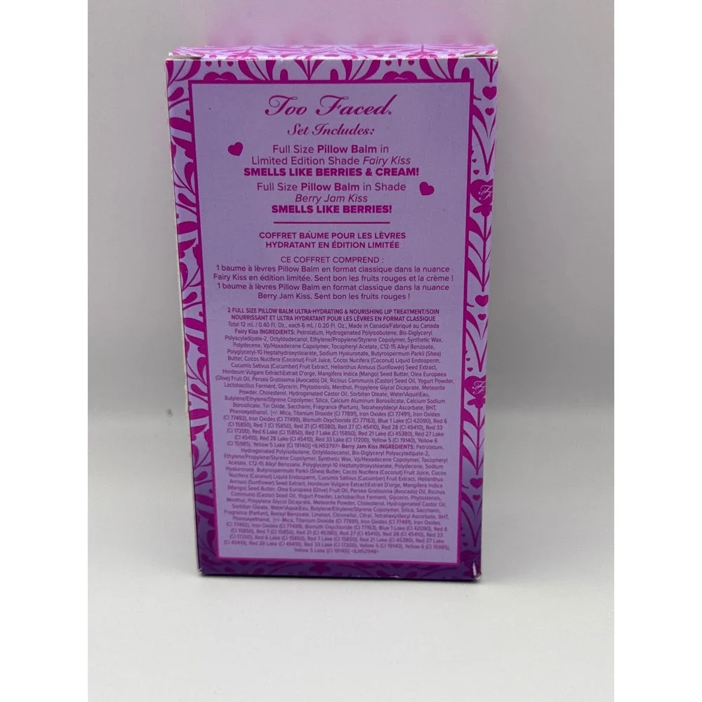 Too Faced pillow balm