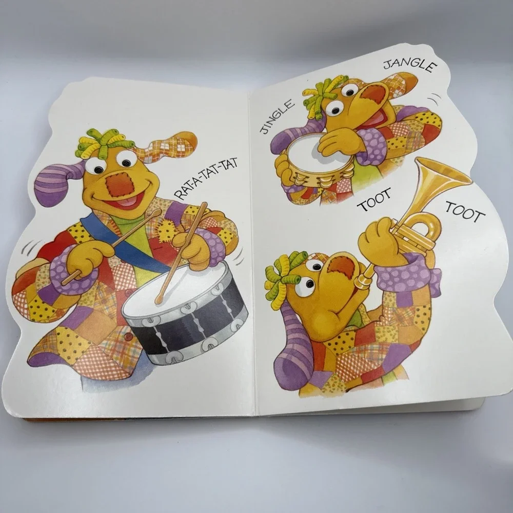 Vtg Chelli Can Share Sesame Street Golden Book Cartoon Network 1997 Rare