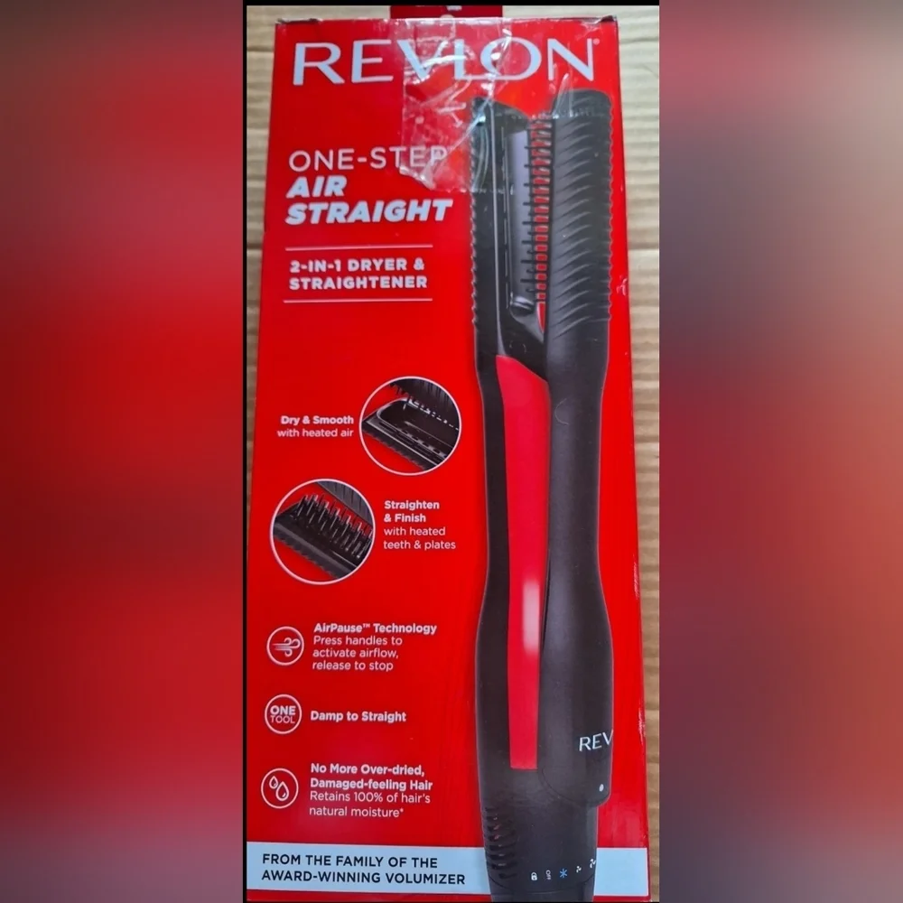 Revlon One-Step Air Straight black